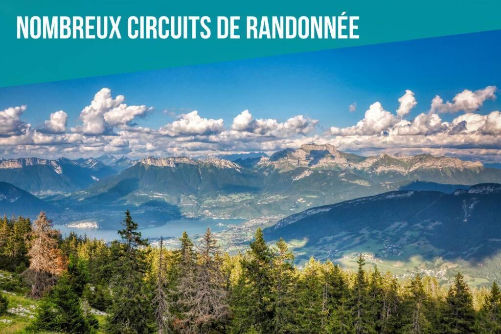 Apartmán Cabana & Bois Dormant - Proche Du Lac Sévrier Exteriér fotografie